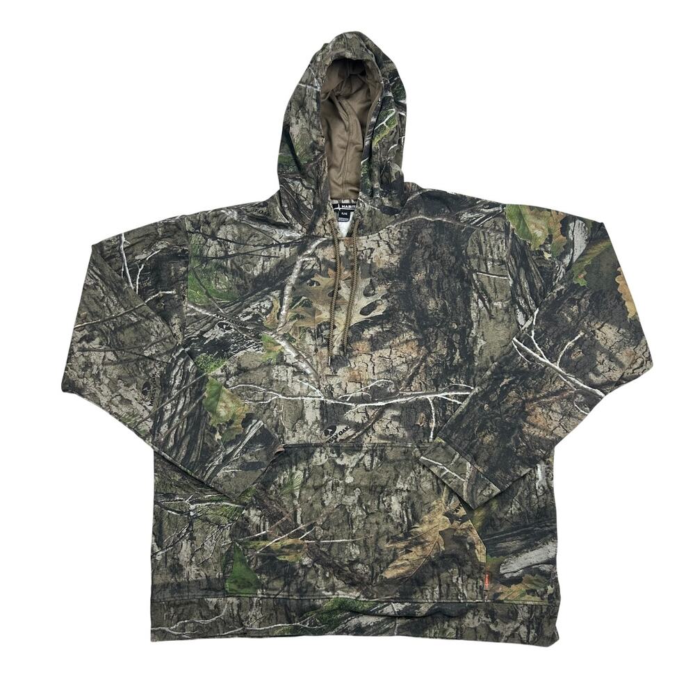 Habit Camo Hoodie Mossy Oak Hunting Pullover Hoodie